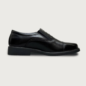 Homme York - Loafer Italian Leather Dress Shoe in Black