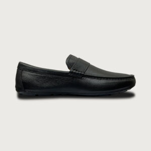 Homme Marsala – Black Nappa Leather Loafer