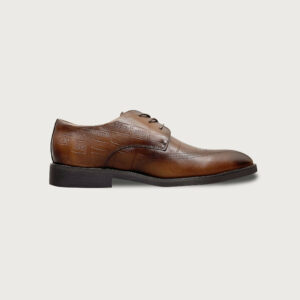 Homme Pescara – Brown Patina Derby Shoes