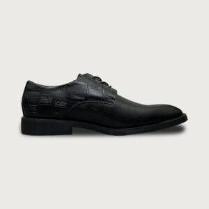 Homme Pescara – Black Patina Derby Shoes
