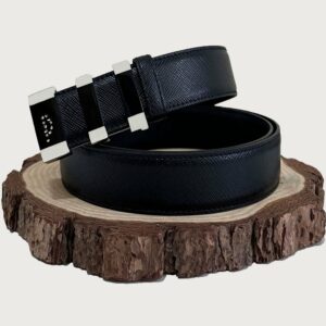 Homme Pisa - Saffiano Leather Business Belt