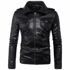 Homme La Gorra - Men's Faux Leather Jacket