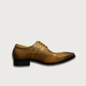Homme Positano – High Quality Handcrafted Sculpted Leather Shoes for Men in Brown