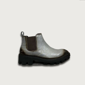 Homme Cosenza – Handcrafted Gray Signature Boots