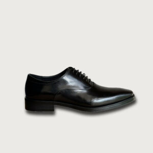 Homme Marlborough 2.0 – Black Oxford Italian Leather Shoes