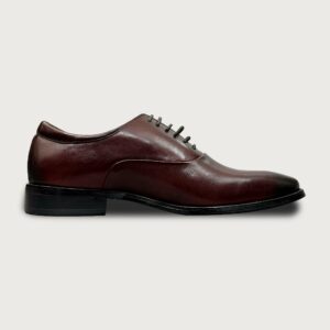Homme Marlborough – Oxford Italian Leather Shoes in Brown
