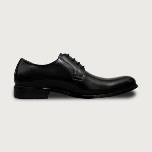 Homme Torino – Black Patina Derby Shoes